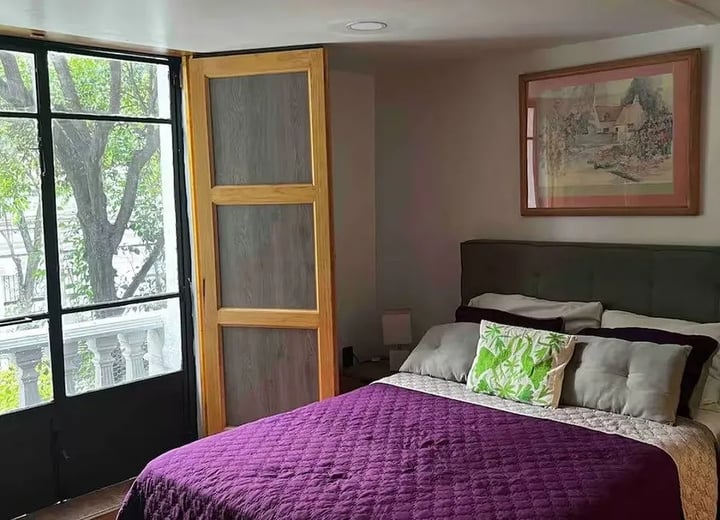 Bright Apartment with Terrace in San Rafael, CDMX